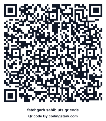 Fatehgarh Sahib UTS QR Code
