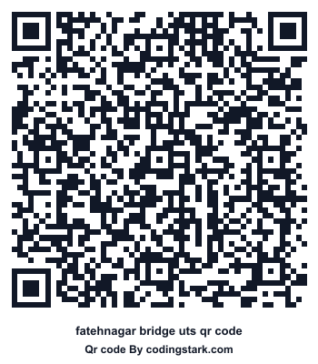 Fatehnagar Bridge UTS QR Code