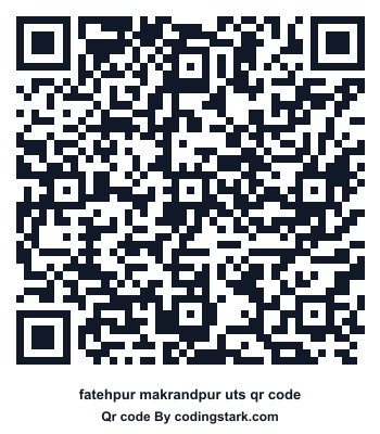 Fatehpur Makrandpur UTS QR Code