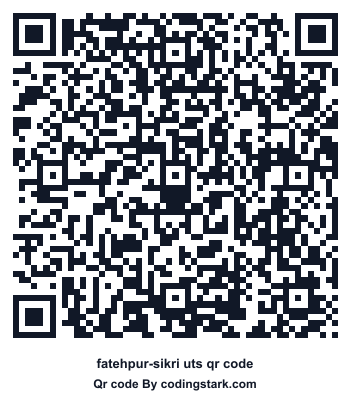 Fatehpur-sikri UTS QR Code