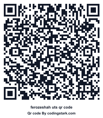 Ferozeshah UTS QR Code
