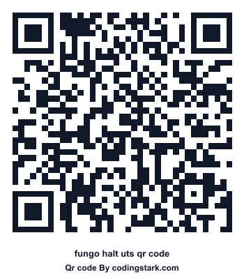 Fungo Halt UTS QR Code