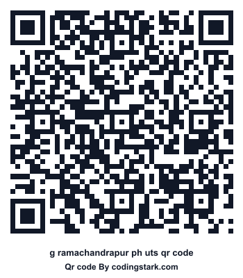 G Ramachandrapur Ph UTS QR Code