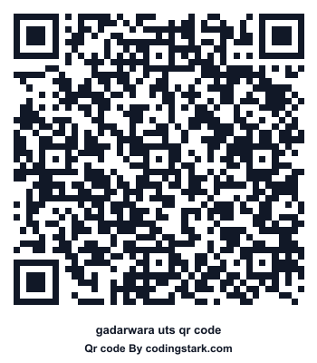 Gadarwara UTS QR Code
