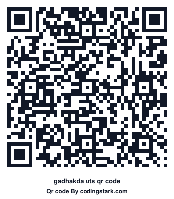 Gadhakda UTS QR Code
