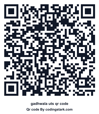 Gadhwala UTS QR Code