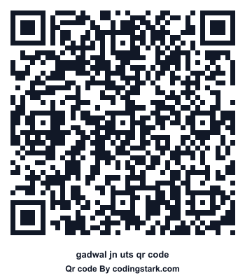 Gadwal Jn UTS QR Code