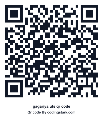 Gagariya UTS QR Code