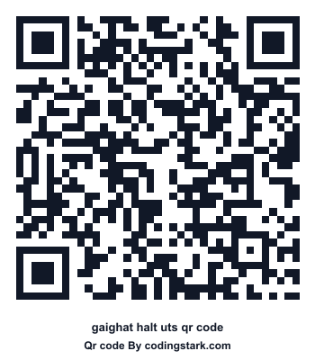 Gaighat Halt UTS QR Code