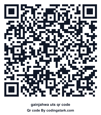 Gainjahwa UTS QR Code