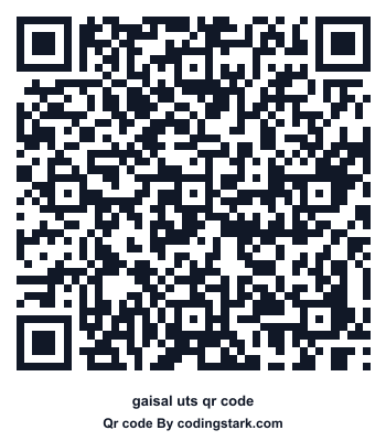 Gaisal UTS QR Code