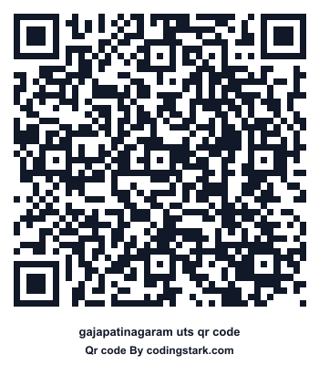 Gajapatinagaram UTS QR Code