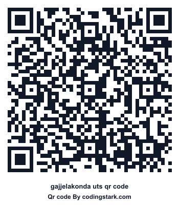 Gajjelakonda UTS QR Code