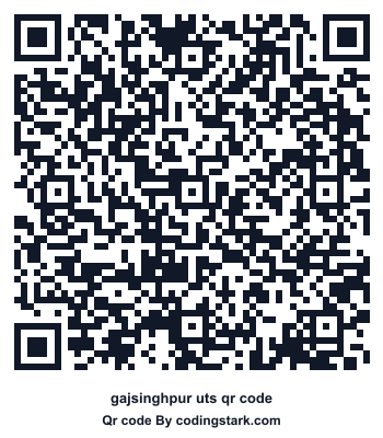 Gajsinghpur UTS QR Code