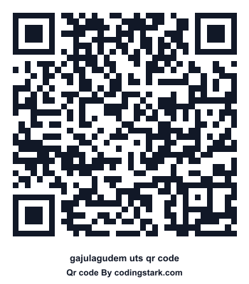 Gajulagudem UTS QR Code