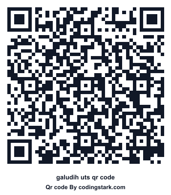 Galudih UTS QR Code