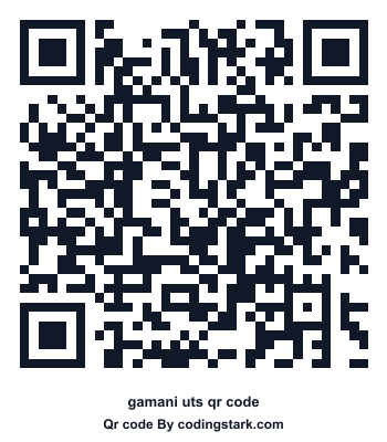 Gamani UTS QR Code