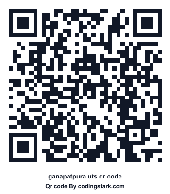 Ganapatpura UTS QR Code