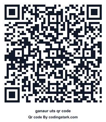 Ganaur UTS QR Code