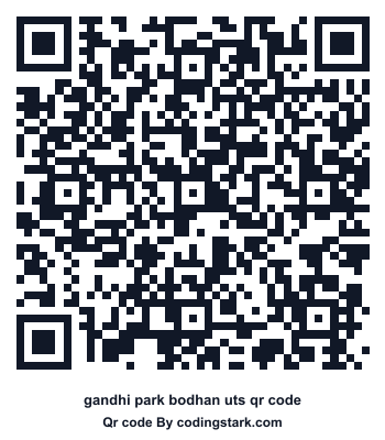 Gandhi Park Bodhan UTS QR Code