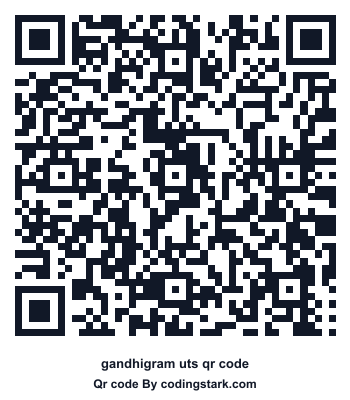 Gandhigram UTS QR Code