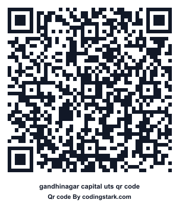 Gandhinagar Capital UTS QR Code