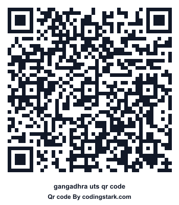 Gangadhra UTS QR Code