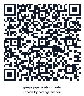 Gangayapalle UTS QR Code