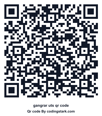 Gangrar UTS QR Code