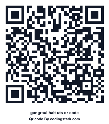 Gangraul Halt UTS QR Code