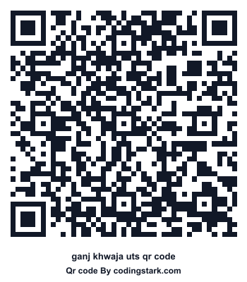 Ganj Khwaja UTS QR Code