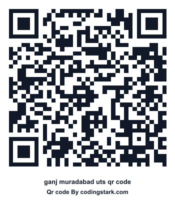 Ganj Muradabad UTS QR Code