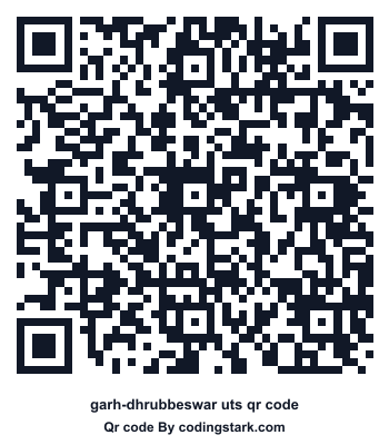 Garh-dhrubbeswar UTS QR Code