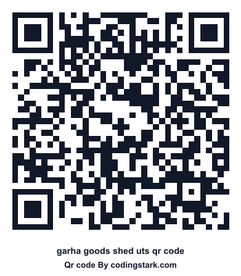 Garha Goods Shed UTS QR Code