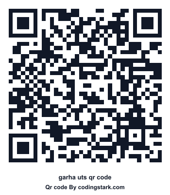 Garha UTS QR Code