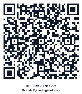 Garhmau UTS QR Code