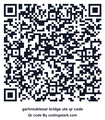 Garhmuktesar Bridge UTS QR Code