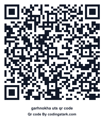 Garhnokha UTS QR Code