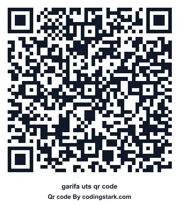 Garifa UTS QR Code