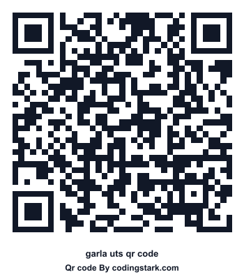 Garla UTS QR Code