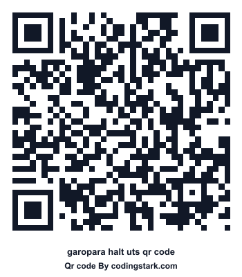 Garopara Halt UTS QR Code