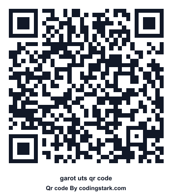 Garot UTS QR Code