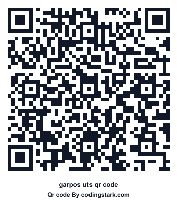 Garpos UTS QR Code