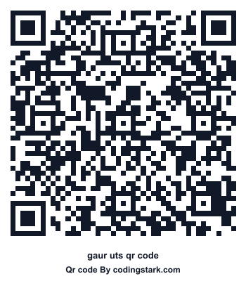 Gaur UTS QR Code