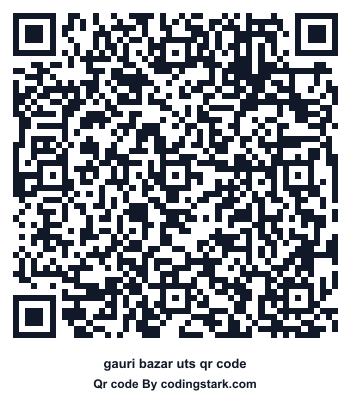 Gauri Bazar UTS QR Code
