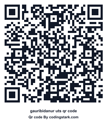 Gauribidanur UTS QR Code