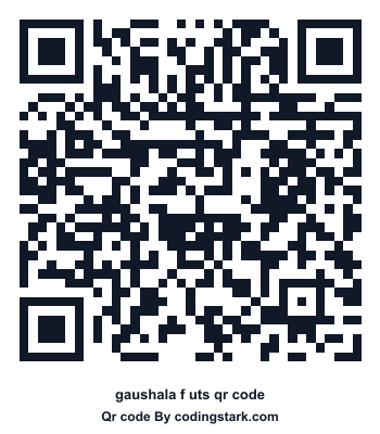 Gaushala F UTS QR Code