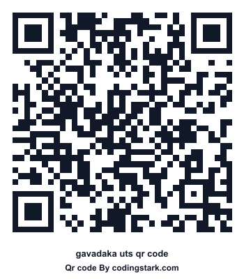 Gavadaka UTS QR Code