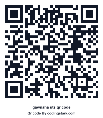 Gawnaha UTS QR Code