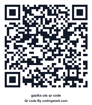 Gazika UTS QR Code